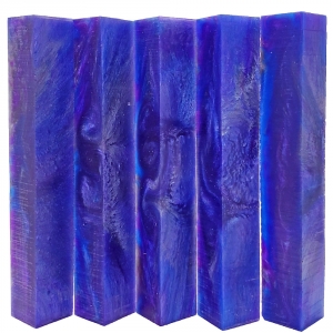 Artist Designed Special Pen Blanks Mystic Blues